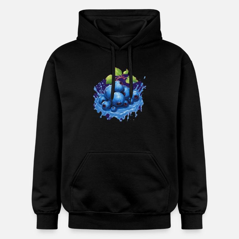 Myrtille - Sweat à capuche Softstyle® Gildan Unisexe - noir