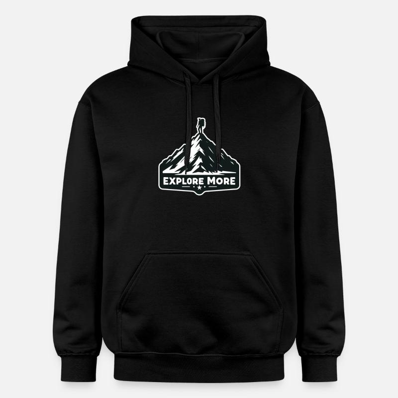 En savoir plus - Wanderer - Sweat à capuche Softstyle® Gildan Unisexe - noir