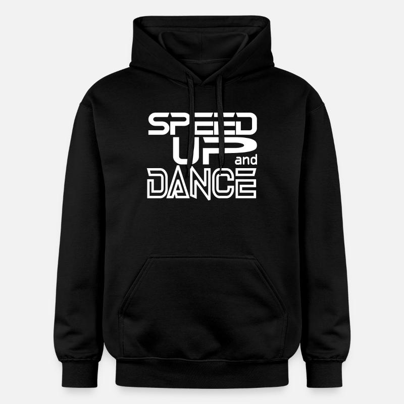 Accélérer et danser - Sweat à capuche Softstyle® Gildan Unisexe - noir