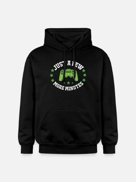 Plus que quelques minutes Manette - Sweat à capuche Softstyle® Gildan Unisexe - noir