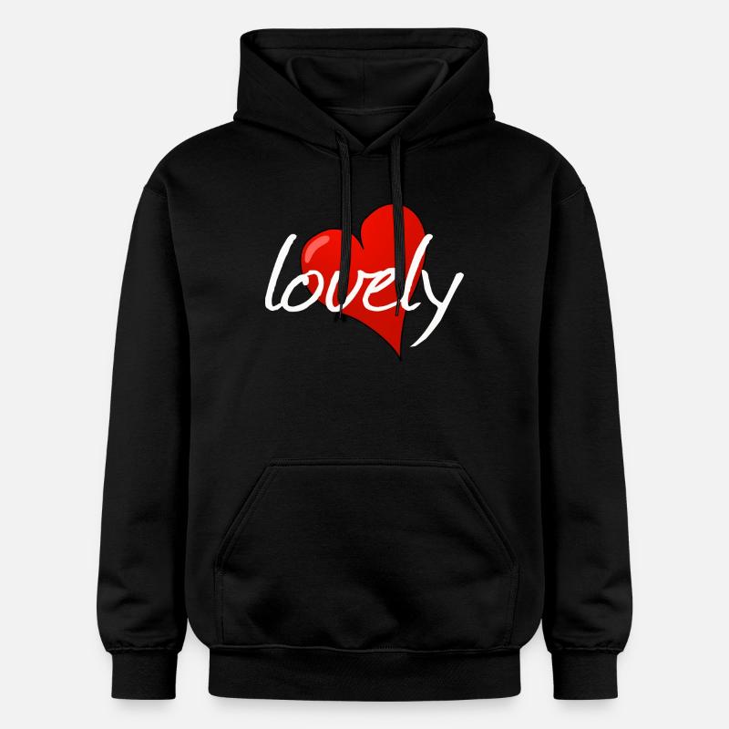 Charmant - Sweat à capuche Softstyle® Gildan Unisexe - noir