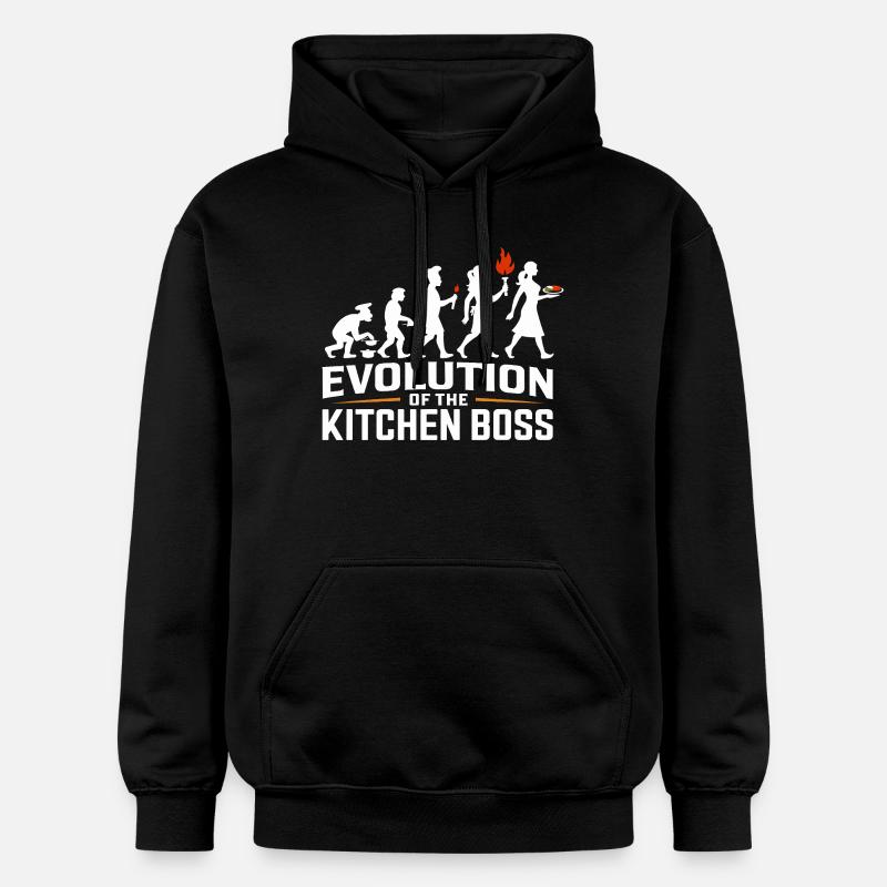 Évolution du chef - Sweat à capuche Softstyle® Gildan Unisexe - noir