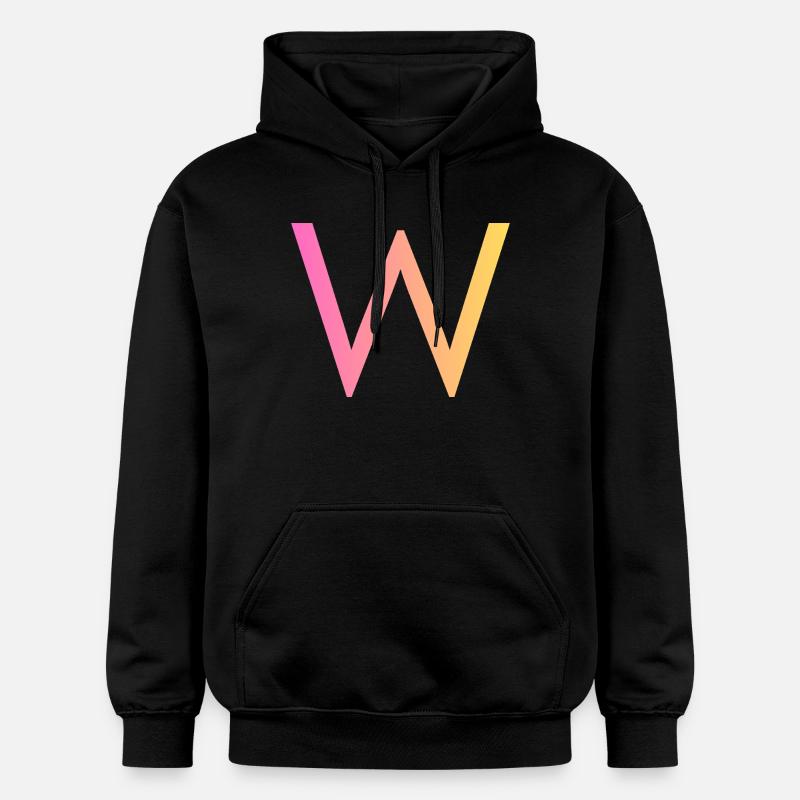 W - Sweat à capuche Softstyle® Gildan Unisexe - noir