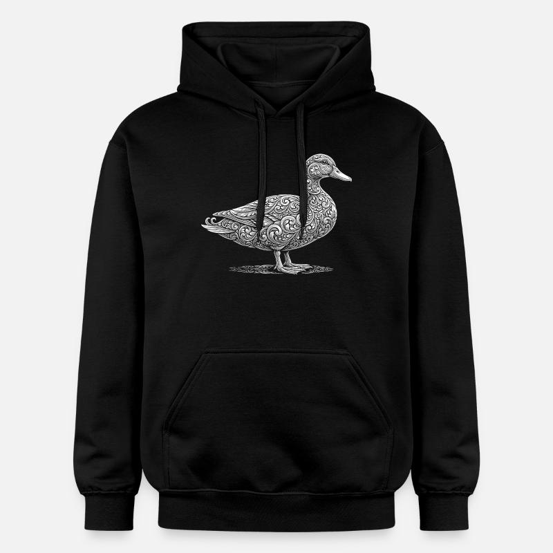 Canard - Sweat à capuche Softstyle® Gildan Unisexe - noir
