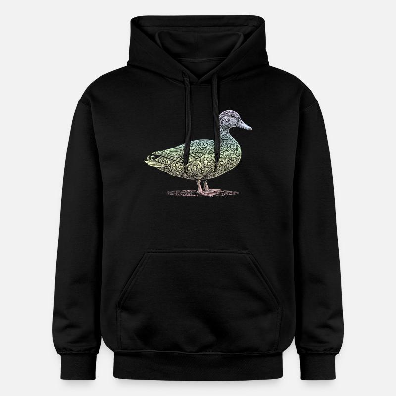 Canard - Sweat à capuche Softstyle® Gildan Unisexe - noir