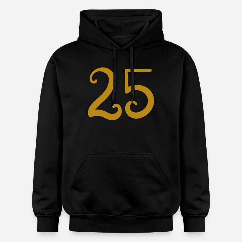 25 - Sweat à capuche Softstyle® Gildan Unisexe - noir