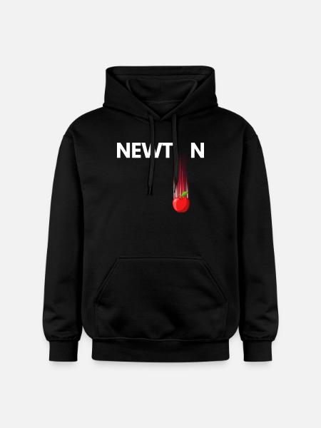 Crimson Apple Burst - Gildan Unisex Softstyle® Midweight Hoodie - black