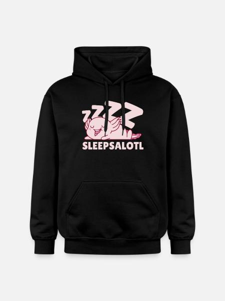 Sleepsalotl - Gildan Unisex Softstyle® Midweight Hoodie - black