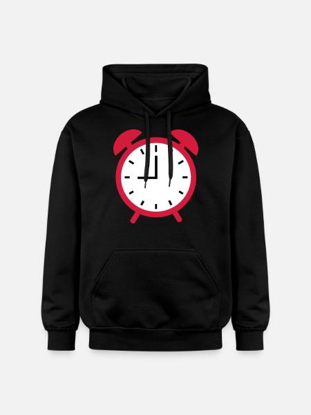 Wecker - Gildan Unisex Softstyle® Midweight Hoodie - Schwarz