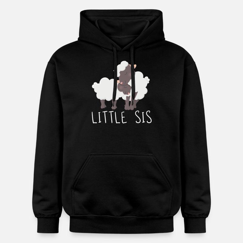 Petite soeur - Sweat à capuche Softstyle® Gildan Unisexe - noir