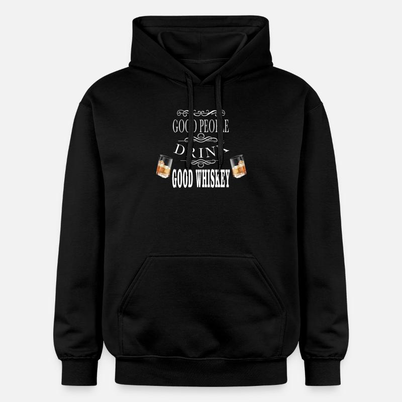 Whiskey - Sweat à capuche Softstyle® Gildan Unisexe - noir