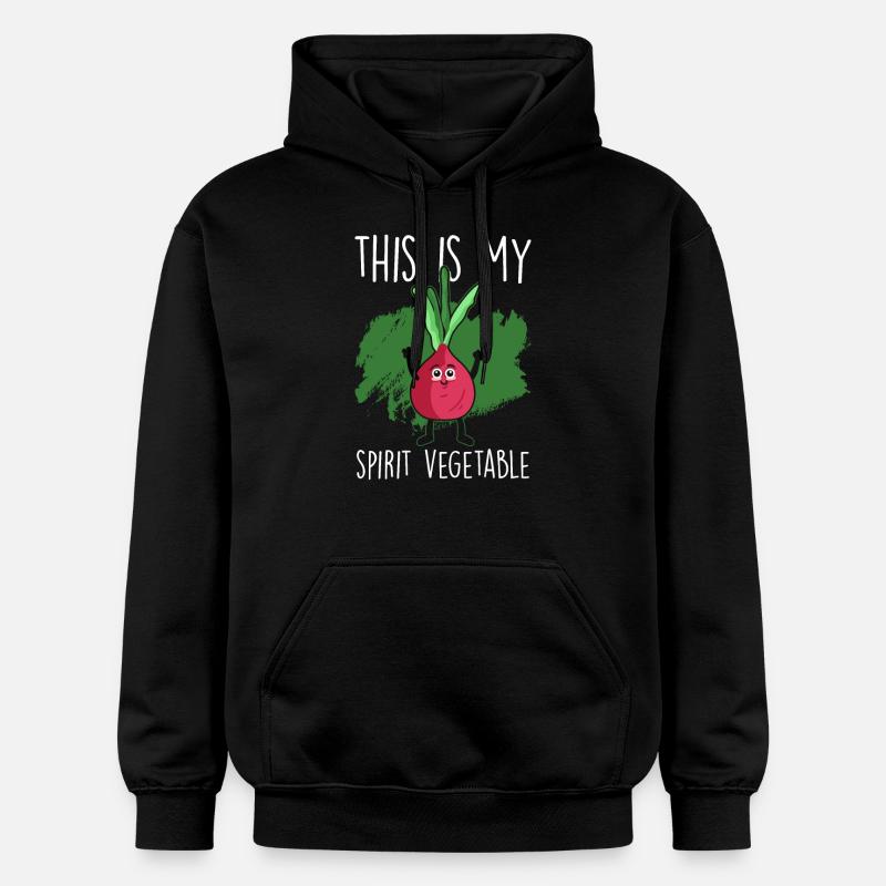 Dire de betterave - Sweat à capuche Softstyle® Gildan Unisexe - noir