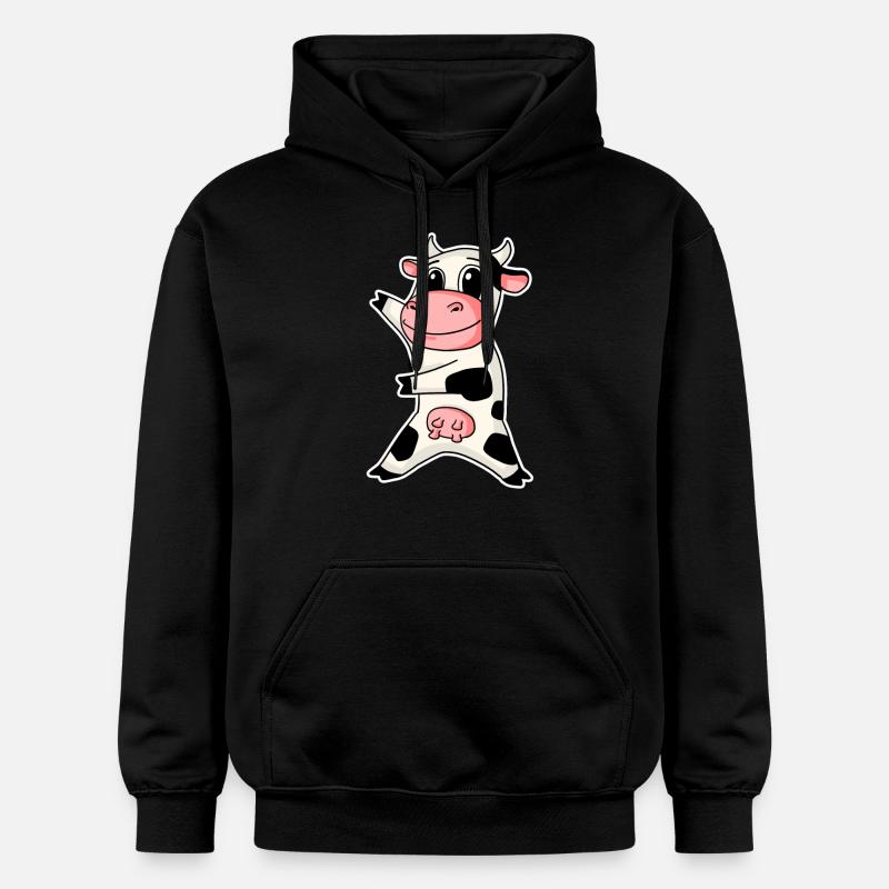 Bébé vache - Sweat à capuche Softstyle® Gildan Unisexe - noir