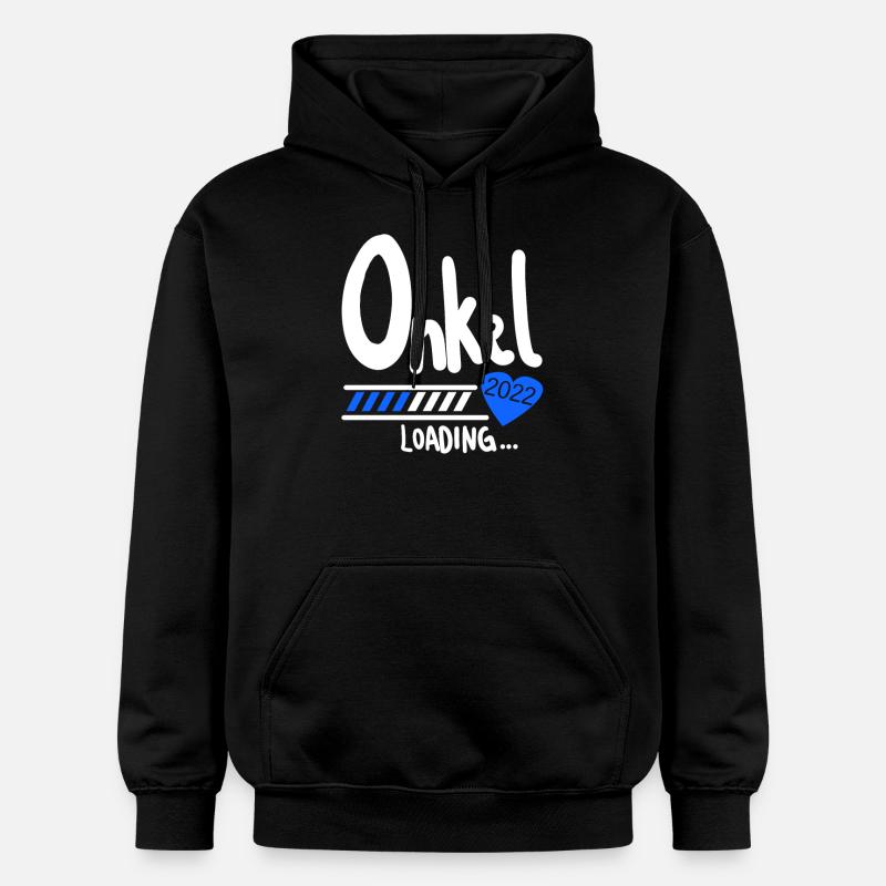 Onkel 2022 loading - Gildan Unisex Softstyle® Midweight Hoodie - Schwarz