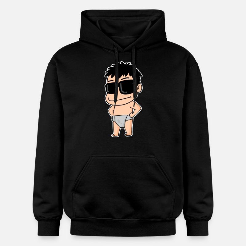 Bébé cool - Sweat à capuche Softstyle® Gildan Unisexe - noir