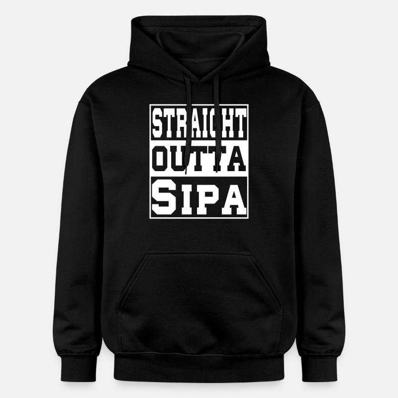 Sipan dit drôle - Sweat à capuche Softstyle® Gildan Unisexe - noir