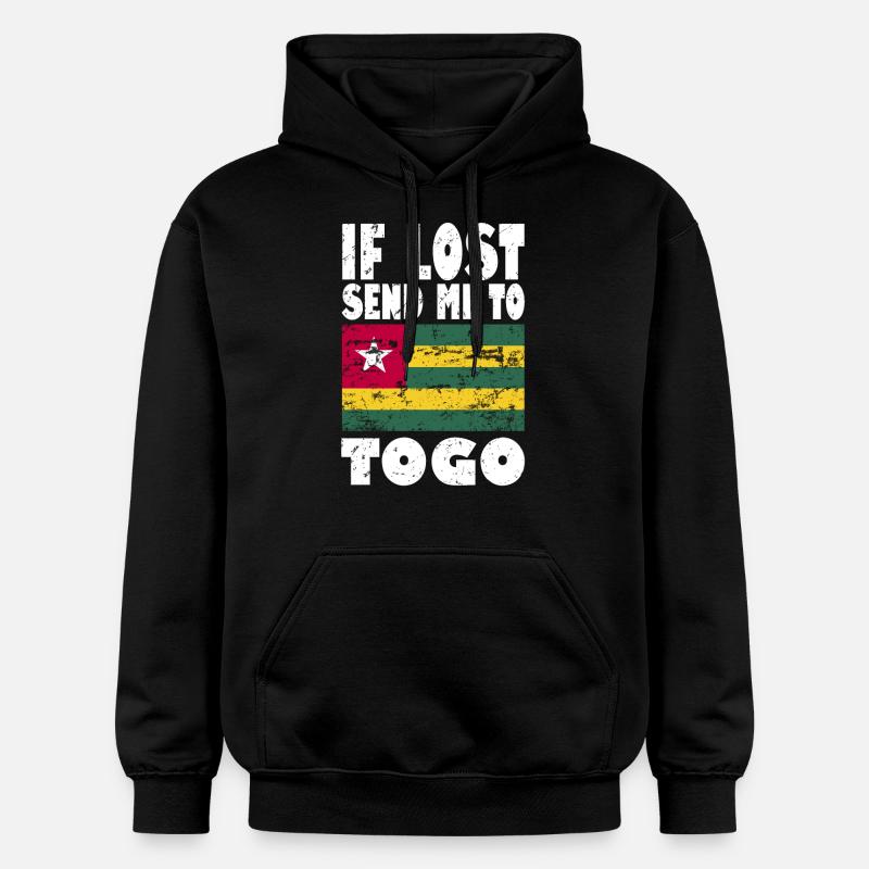Drapeau du Togo - Sweat à capuche Softstyle® Gildan Unisexe - noir