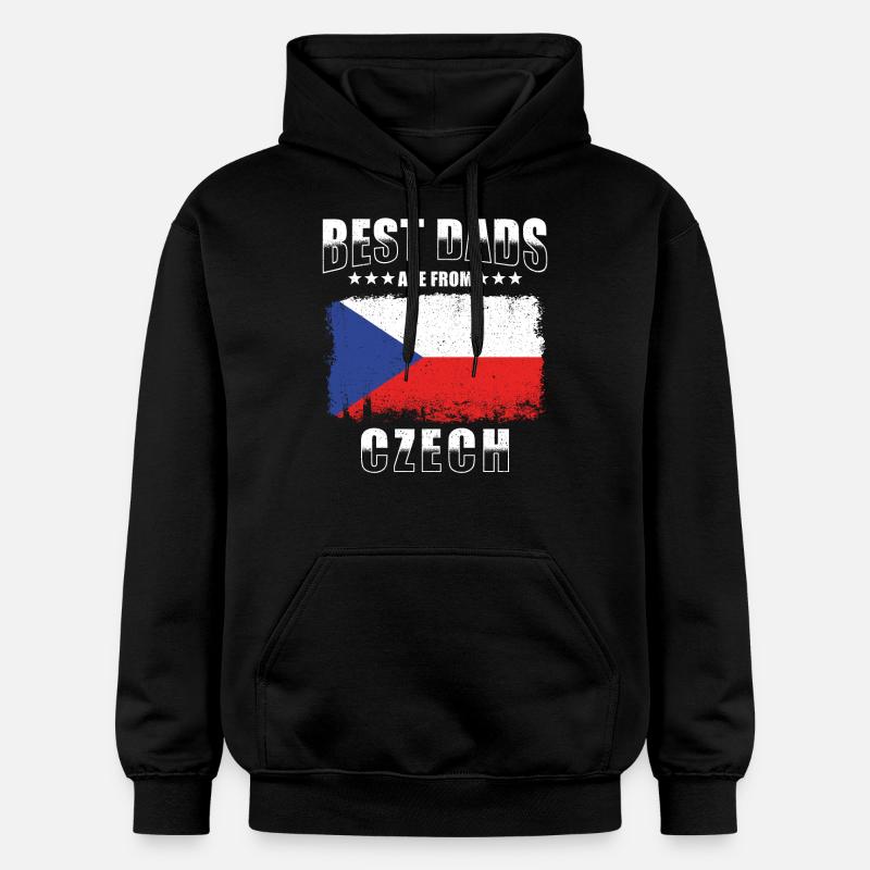 République tchèque Père - Sweat à capuche Softstyle® Gildan Unisexe - noir