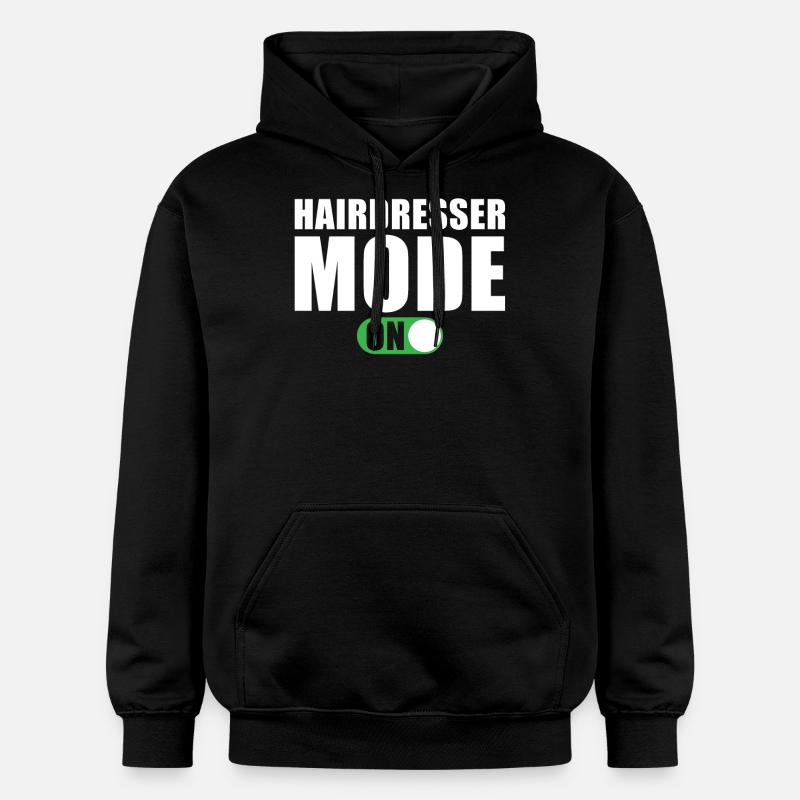 Mode coiffeur activé - Sweat à capuche Softstyle® Gildan Unisexe - noir