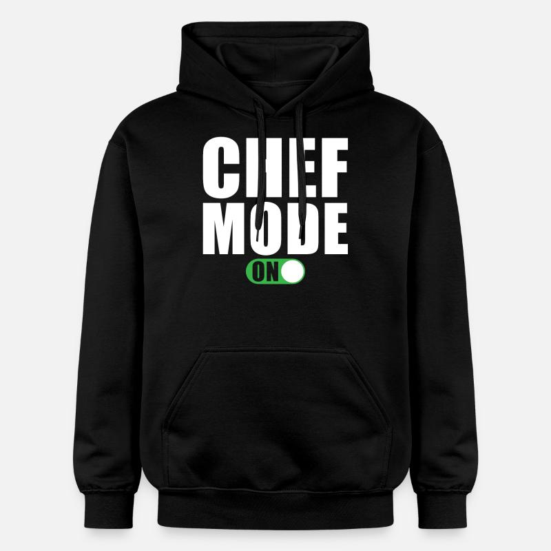 Mode Chef activé - Sweat à capuche Softstyle® Gildan Unisexe - noir
