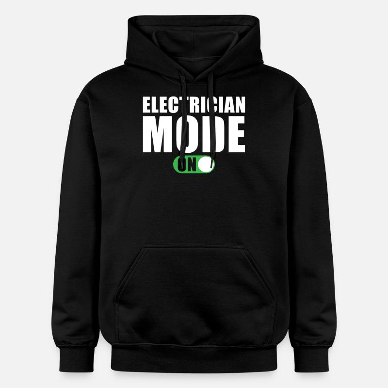 Mode électricien activé - Sweat à capuche Softstyle® Gildan Unisexe - noir