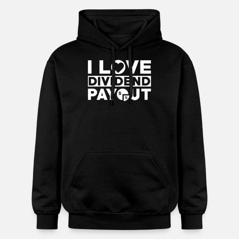 Actions d’actionnaires à dividendes - Sweat à capuche Softstyle® Gildan Unisexe - noir