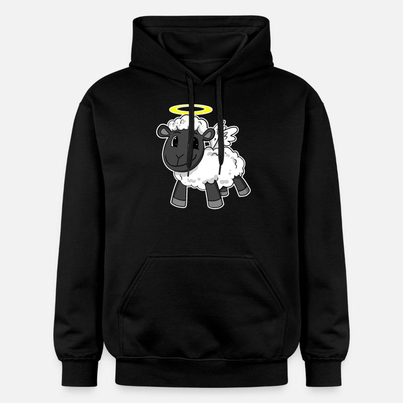 Ange mouton - Sweat à capuche Softstyle® Gildan Unisexe - noir