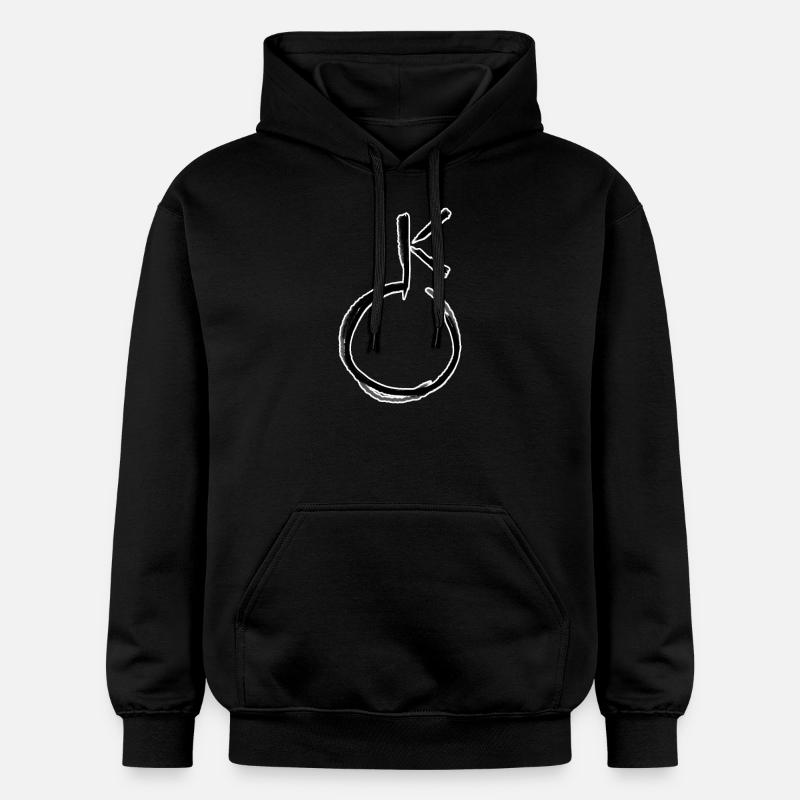 Symbole d’astrologie - Sweat à capuche Softstyle® Gildan Unisexe - noir