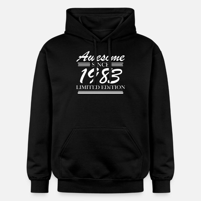 1983 - Né en 1983 - Sweat à capuche Softstyle® Gildan Unisexe - noir