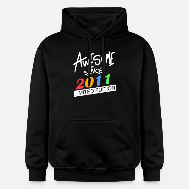 2011 - Né en 2011 - Sweat à capuche Softstyle® Gildan Unisexe - noir