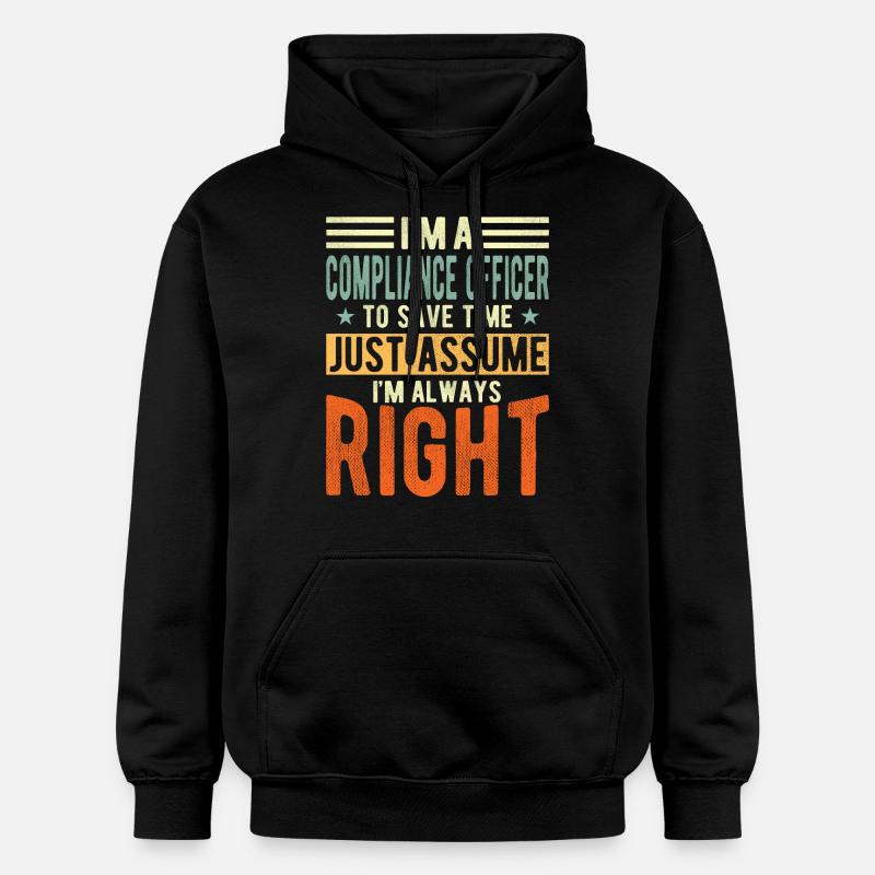 Responsable de la conformité - Sweat à capuche Softstyle® Gildan Unisexe - noir