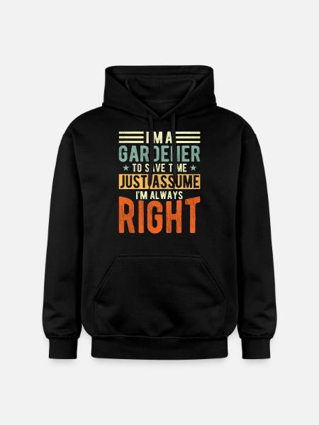Gardener - Gildan Unisex Softstyle® Midweight Hoodie - black