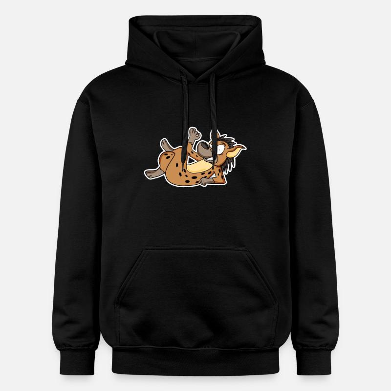 hyène - Sweat à capuche Softstyle® Gildan Unisexe - noir