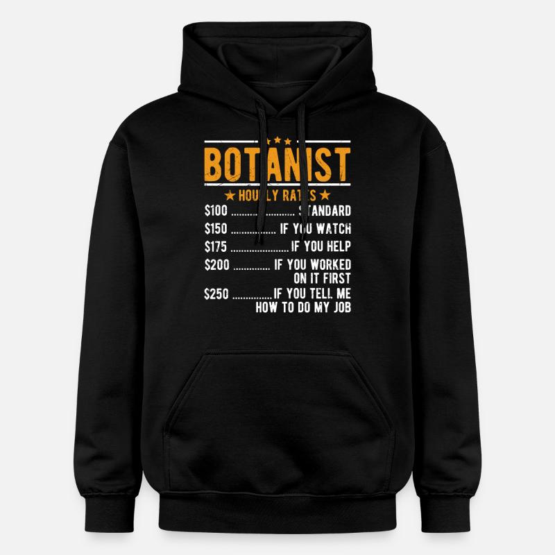 Salaire horaire des botanistes - Sweat à capuche Softstyle® Gildan Unisexe - noir
