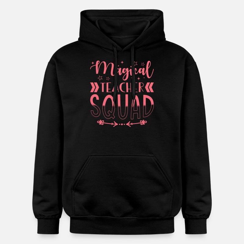 Équipe d’enseignants - Sweat à capuche Softstyle® Gildan Unisexe - noir