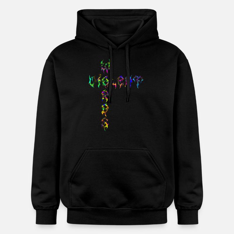Paroles violentes - Sweat à capuche Softstyle® Gildan Unisexe - noir