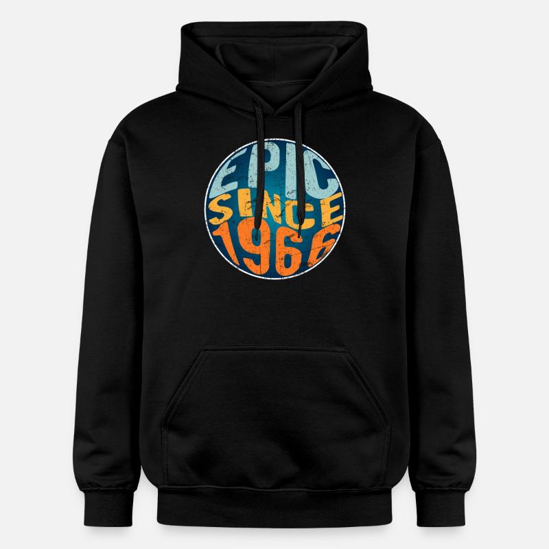 Episch Seit 1966 - Gildan Unisex Softstyle® Midweight Hoodie - Schwarz