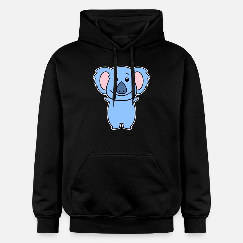 Koala - Sweat à capuche Softstyle® Gildan Unisexe - noir
