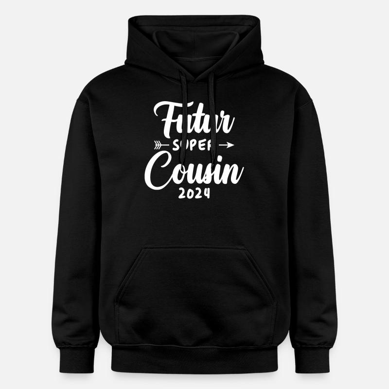 Futur super cousin 2024 - Sweat à capuche Softstyle® Gildan Unisexe - noir