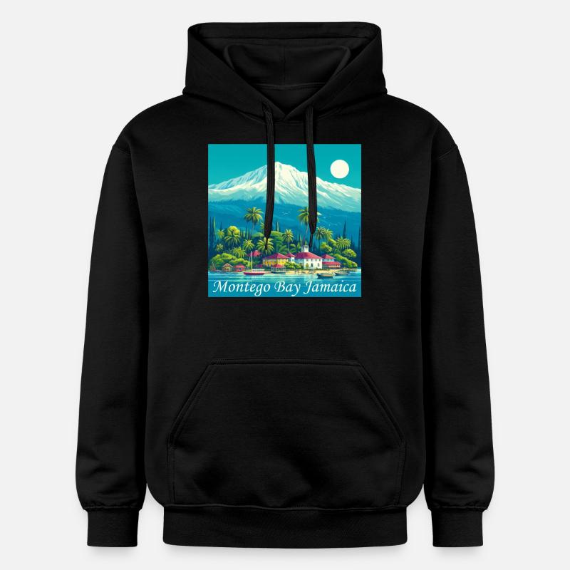 L’expérience de Montego Bay : l’ultime - Sweat à capuche Softstyle® Gildan Unisexe - noir