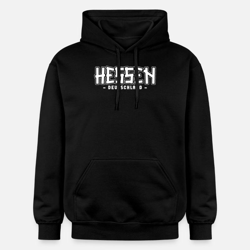 Hesse Hessin Hessen - Sweat à capuche Softstyle® Gildan Unisexe - noir