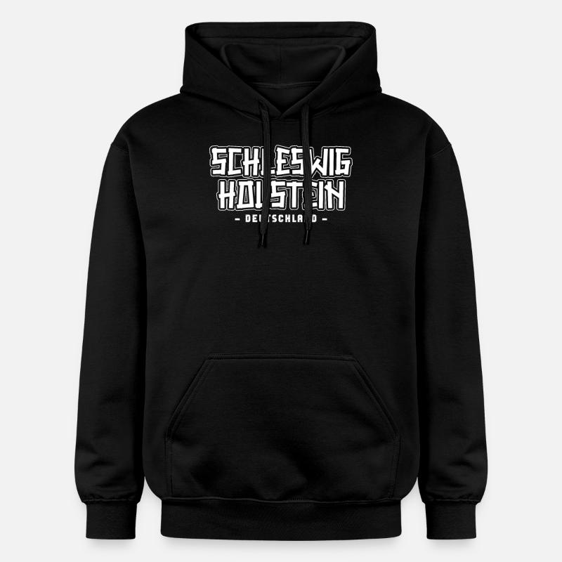 Schleswig Holsteiner Holsteinerin Holstein - Sweat à capuche Softstyle® Gildan Unisexe - noir