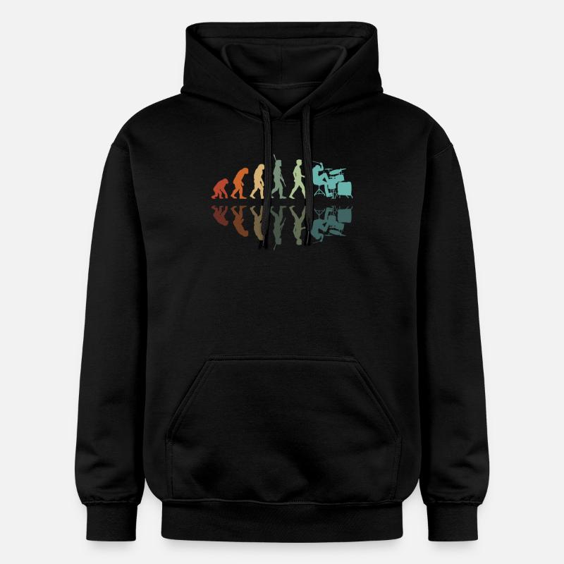 Développement des batteurs - Sweat à capuche Softstyle® Gildan Unisexe - noir
