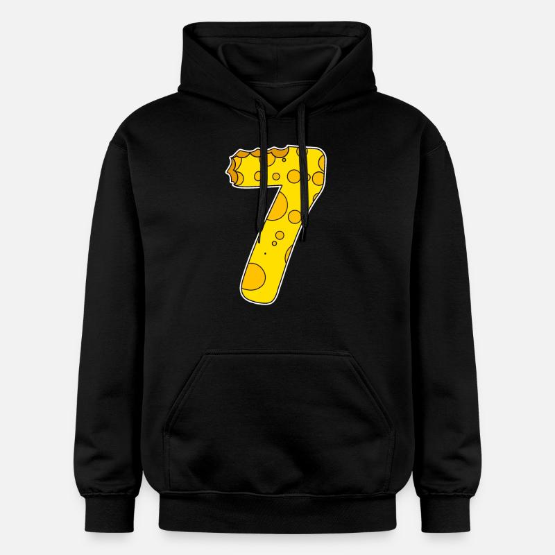 Graphique 7 - Sweat à capuche Softstyle® Gildan Unisexe - noir