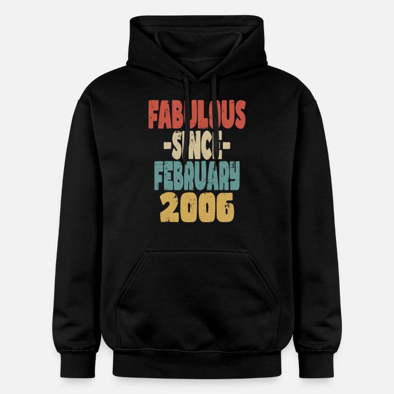 Fabuleux Février 2006 - Sweat à capuche Softstyle® Gildan Unisexe - noir
