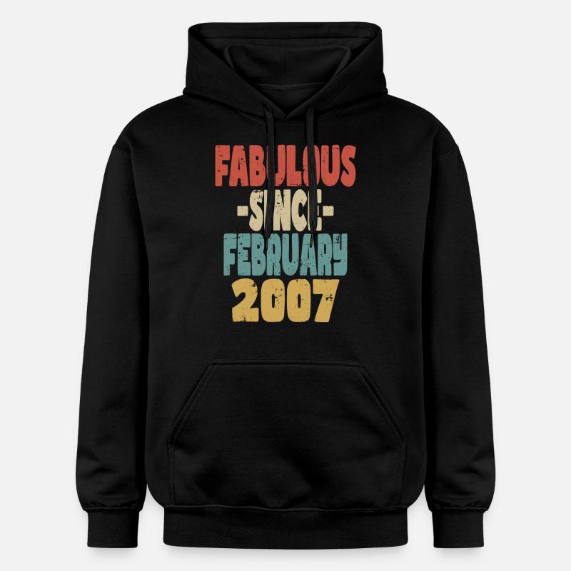 Fabuleux Février 2007 - Sweat à capuche Softstyle® Gildan Unisexe - noir