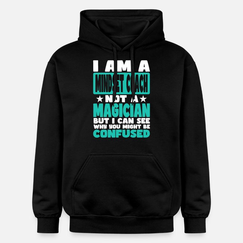 Coach de l’état d’ - Sweat à capuche Softstyle® Gildan Unisexe - noir