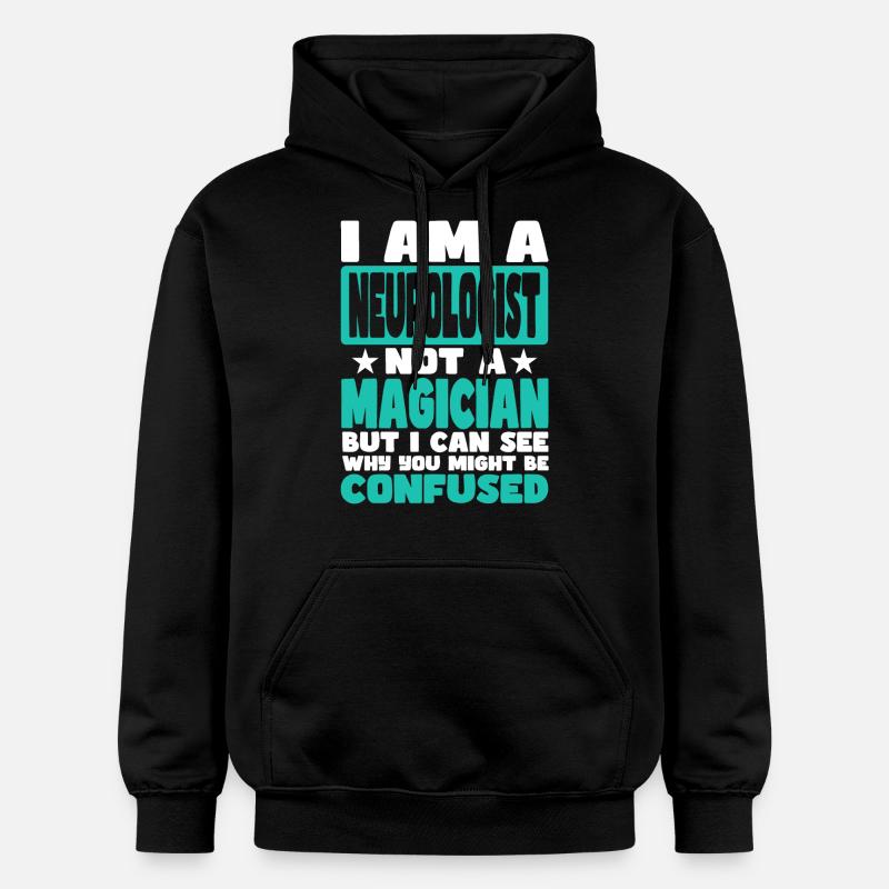 Neurologue - Sweat à capuche Softstyle® Gildan Unisexe - noir
