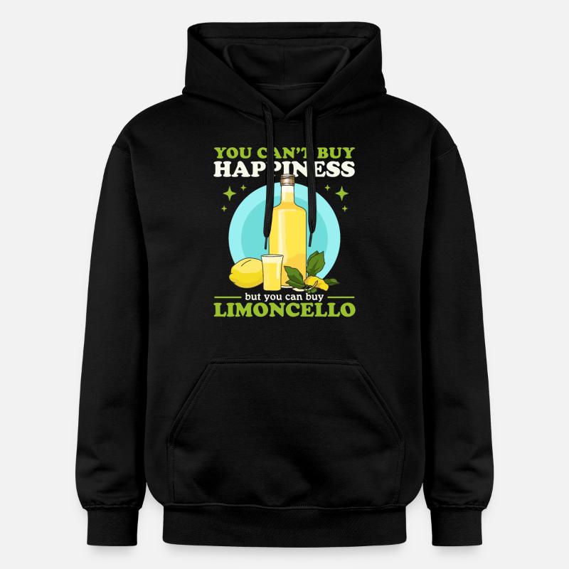 Limoncello Citrons Limoncellos Liqueur Cadeaux - Sweat à capuche Softstyle® Gildan Unisexe - noir