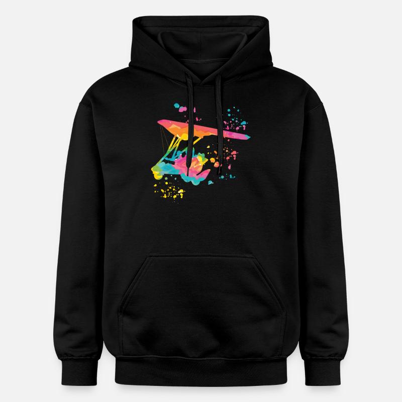 poidsParatrike Moteur Deltaplane Deltatrike - Sweat à capuche Softstyle® Gildan Unisexe - noir